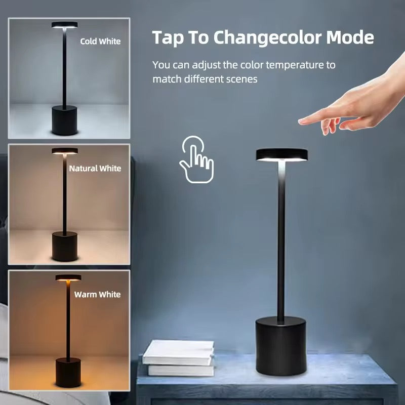 Modern Minimalist Cordless Table Lamp