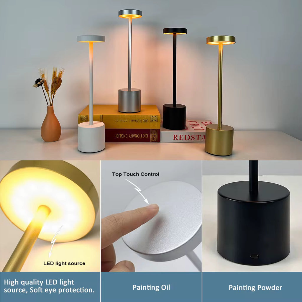 Modern Minimalist Cordless Table Lamp