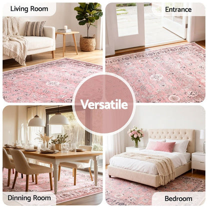 Artiss Floor Rug 240X340cm Large Washable Area Rug Vintage Living Room Carpet