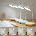 LED Desk Lamp with USB Ports,Touch Desk Lamps for Home Office with 3 Brightness Desk Light with Small Night Light,Reading Lamp Table Lamp for Bedroom Bedside Study（green）