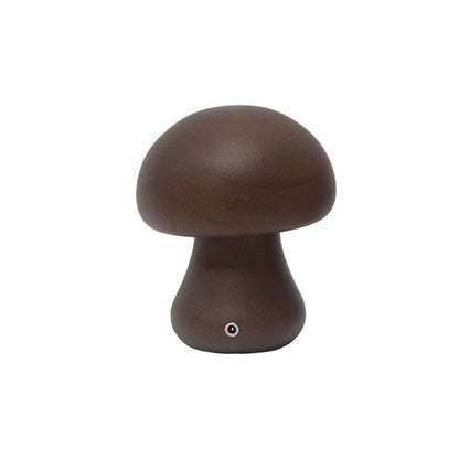 Mushroom Night Light - Wooden Lamp