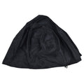 Fire Pit Cover Round Patio Outdoor Fireplace Cover Waterproof Dustproof UV Protection for All Seasons Black
