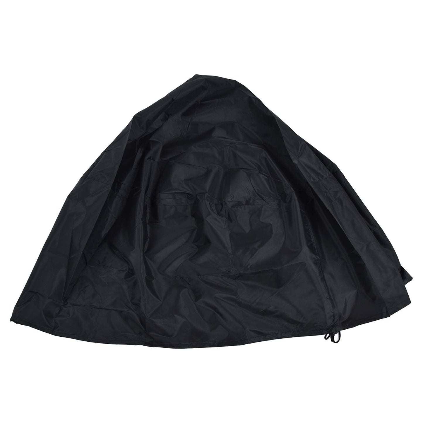 Fire Pit Cover Round Patio Outdoor Fireplace Cover Waterproof Dustproof UV Protection for All Seasons Black