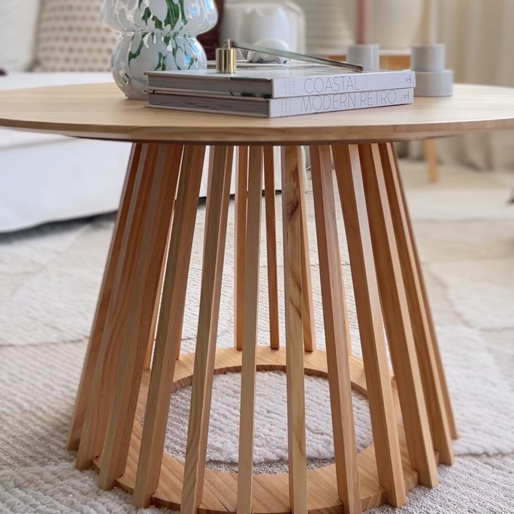 Palmer Coastal Haven Natural Coffee Table