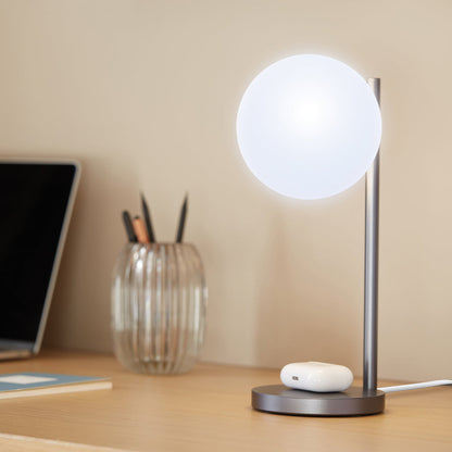 Lexon Bubble Desk Lamp - Gunmetal