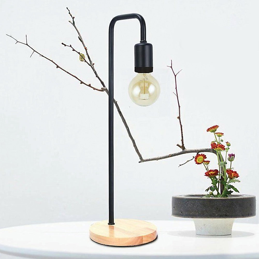 Modern Table lamp Desk Light Timber