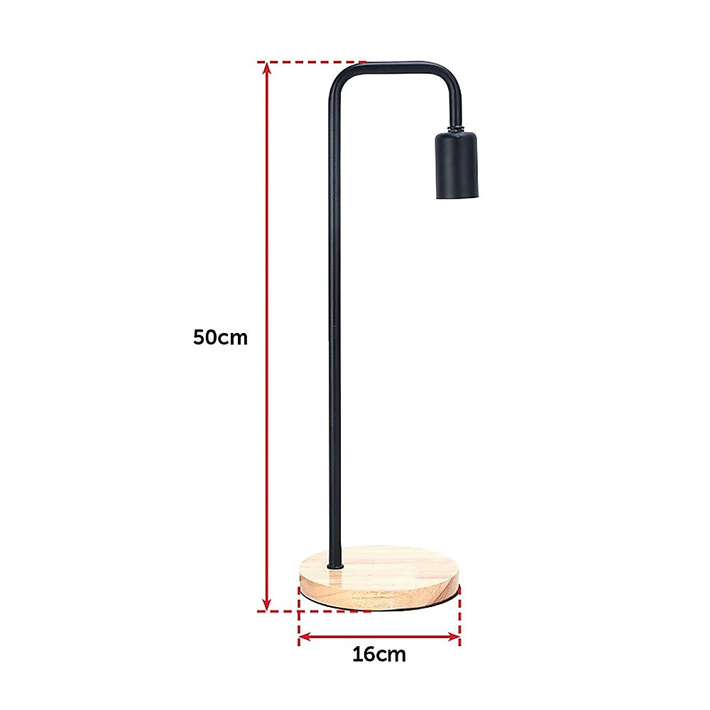 Modern Table lamp Desk Light Timber