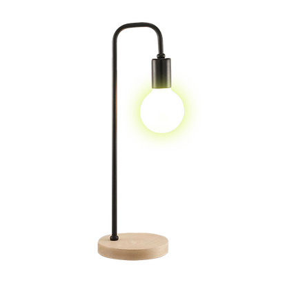 Modern Table lamp Desk Light Timber