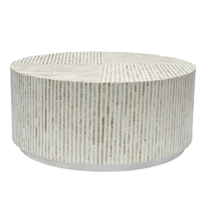 PURIST MOTHER OF PEARL HAND MADE COFFEE TABLE