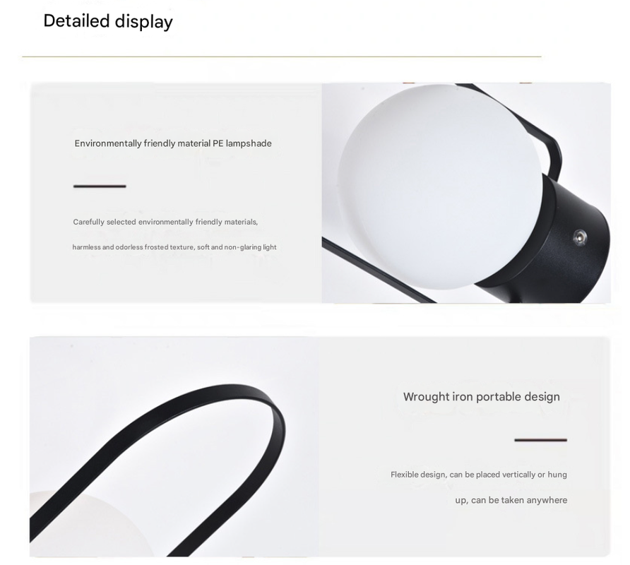 Portable Rechargeable LED Lantern Lamp