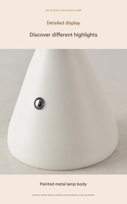 Black Mushroom LED Table Lamp