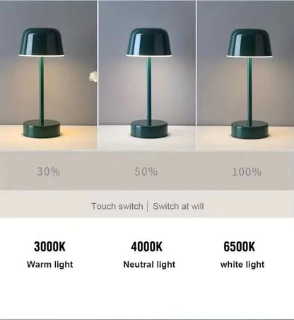 Yellow Modern Minimalist LED Table Lamp