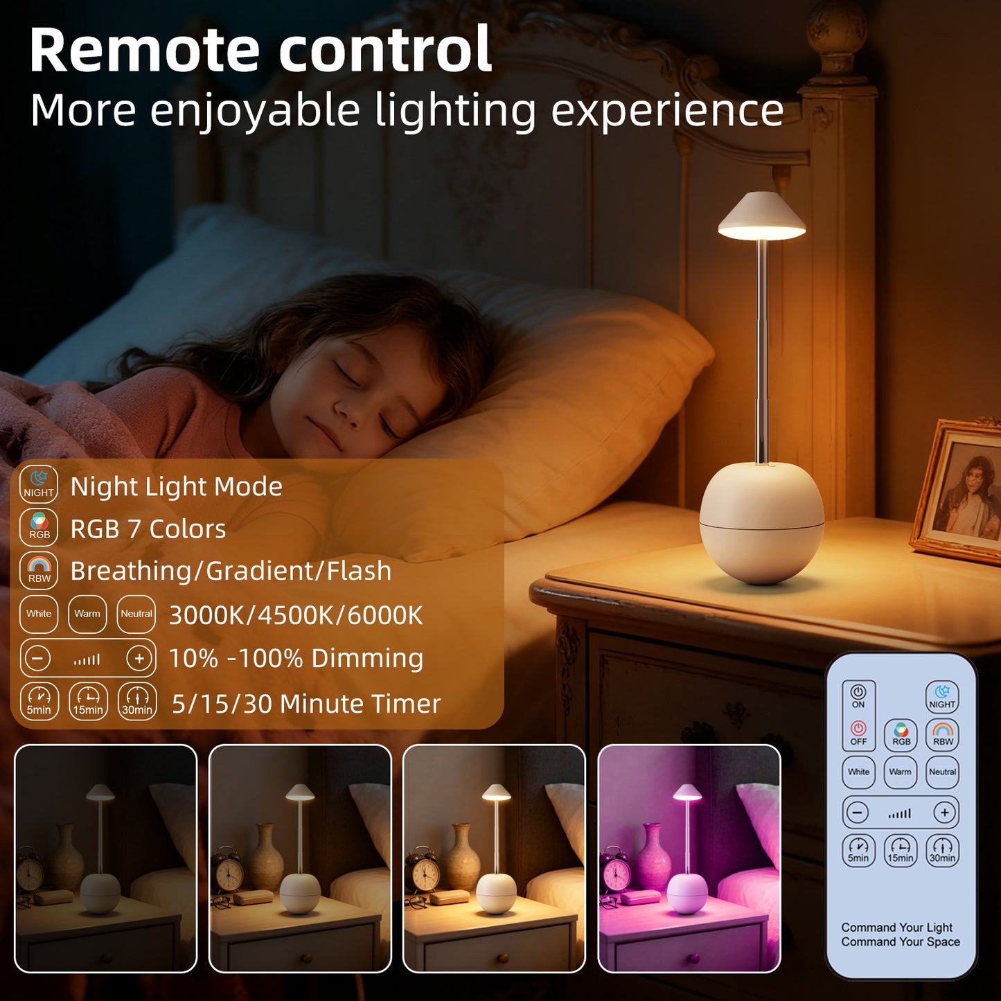 Applet Orange LED Night Light