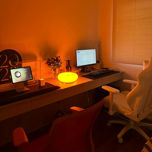 Retro Bauhaus Donut Bedside Lamp