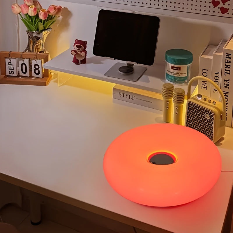 Retro Bauhaus Donut Bedside Lamp