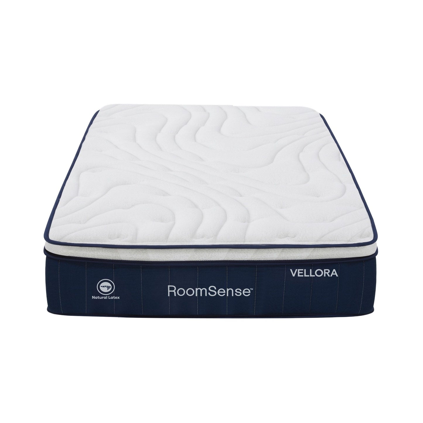 RoomSense King Mattress , 30cm Medium Firm Hybrid Mattress with Latex Lumbar Support for Back Pain Relief , Pocket Spring Mattress in a Box