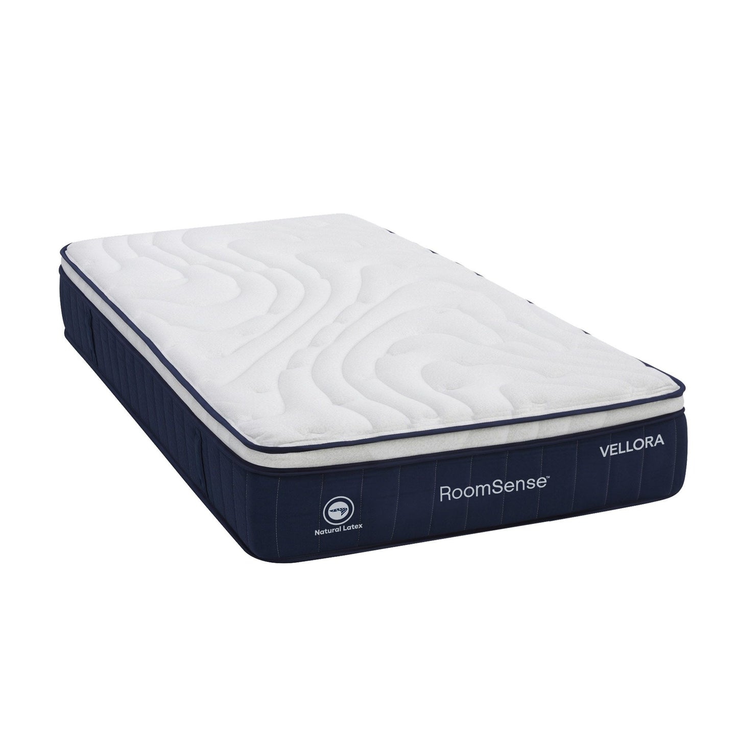 RoomSense Queen Mattress , 30cm Medium Firm Hybrid Mattress with Latex Lumbar Support for Back Pain Relief , Pocket Spring Mattress Queen Size in a Box